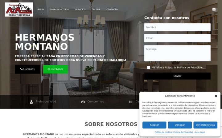 Screenshot of cys-hermanosmontano.com