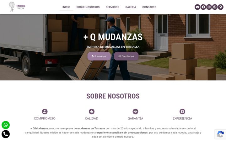 Screenshot of cys-masqmudanzas.com