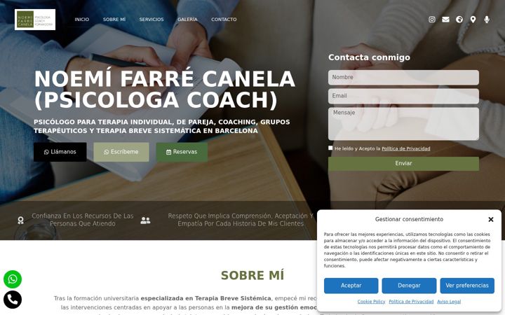 Screenshot of cys-noemifarrecanela.com