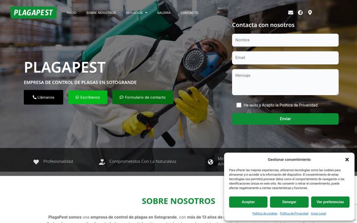 Screenshot of cys-plagapest.com