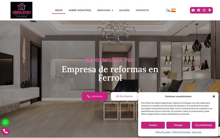 Screenshot of cys-reformicasafsv.com