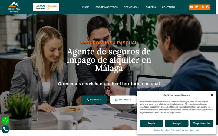 Screenshot of cys-segurosjosupascual.com