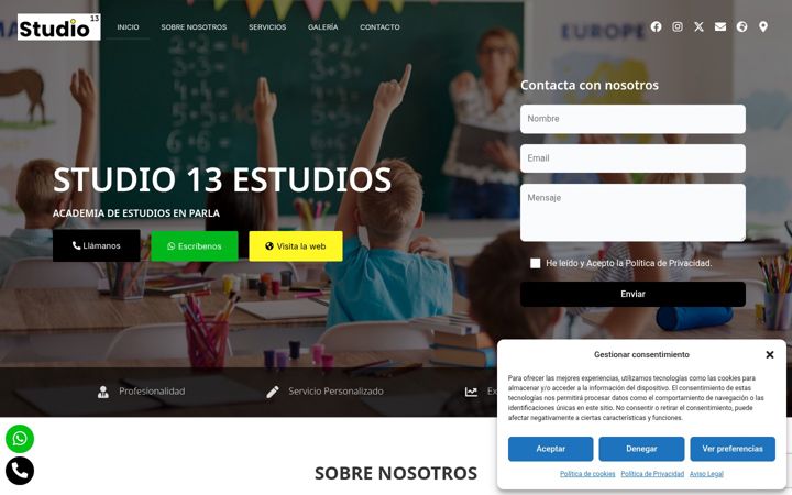Screenshot of cys-studio13.com