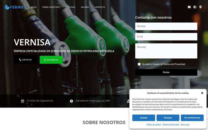 Screenshot of cys-vernisanavarra.com