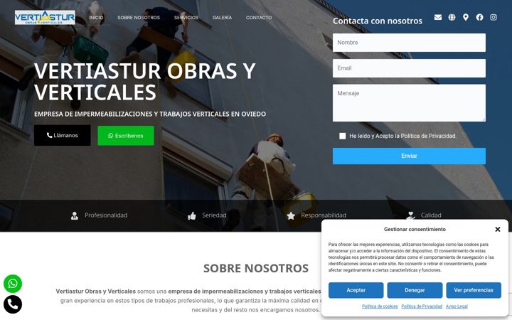 Screenshot of cys-vertiasturobrasyverticales.com
