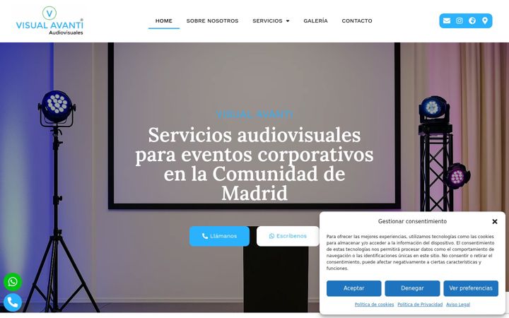 Screenshot of cys-visualavanti.com