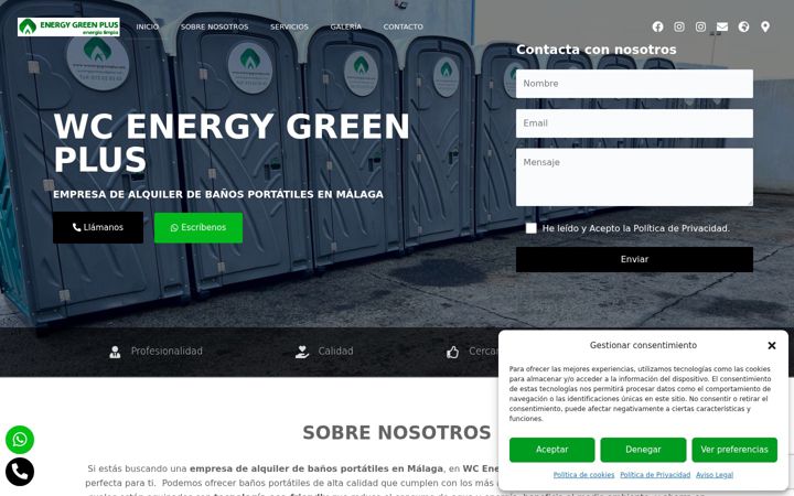 Screenshot of cys-wcenergygreenplus.com