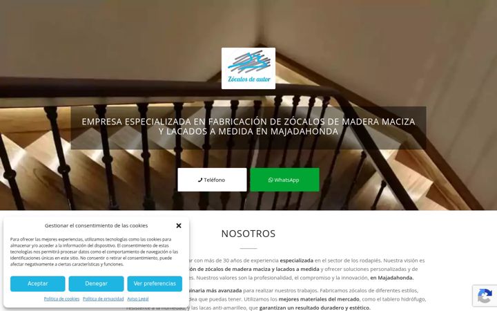 Screenshot of cys-zocalosamedida.com