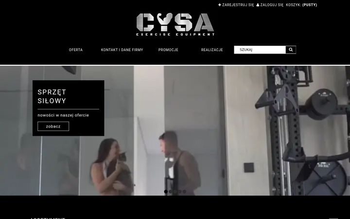 Screenshot of cysa.pl