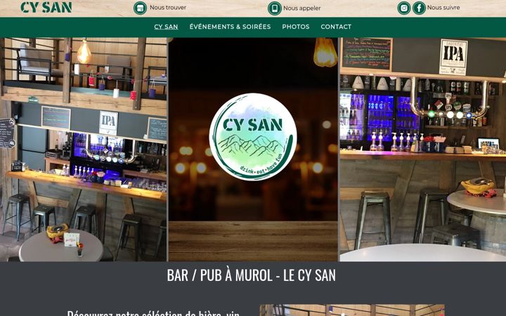 Screenshot of cysan.fr