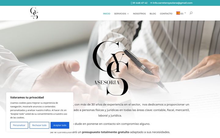 Screenshot of cysasesoria.es