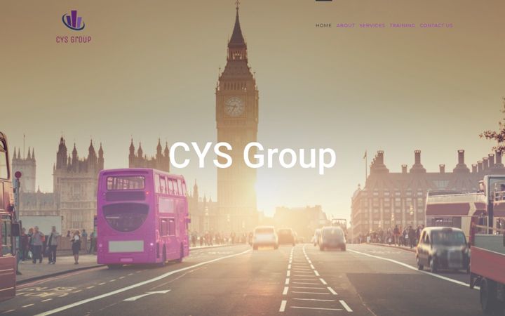 Screenshot of cysgroup.co.uk