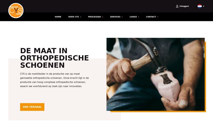 Screenshot of cysgroup.eu