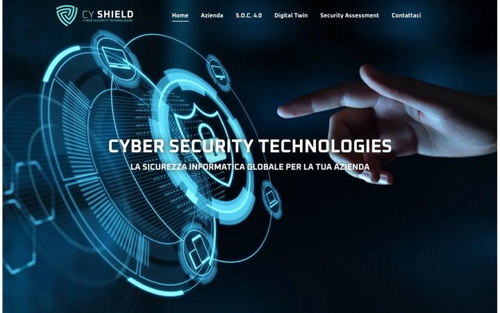 Screenshot ta' cyshield.it