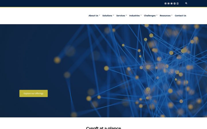 Screenshot of cysoft.gr