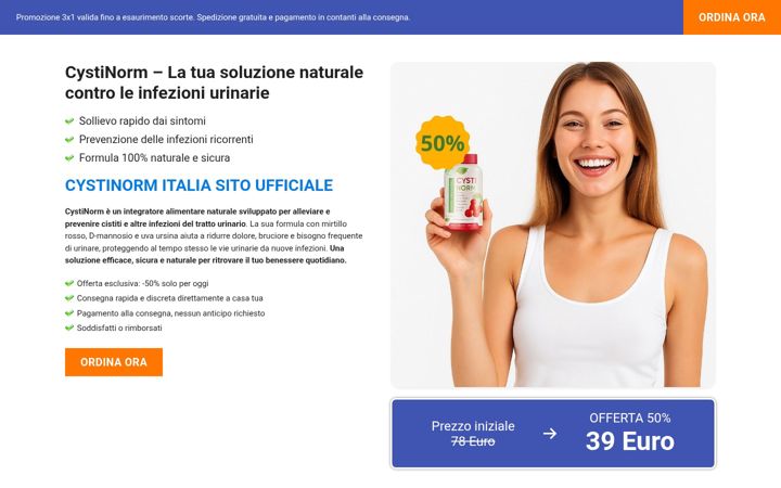 Screenshot of cystinormitalia.com