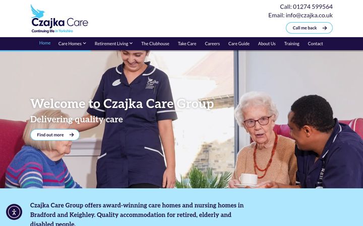 Ekrano kopija czajka.co.uk
