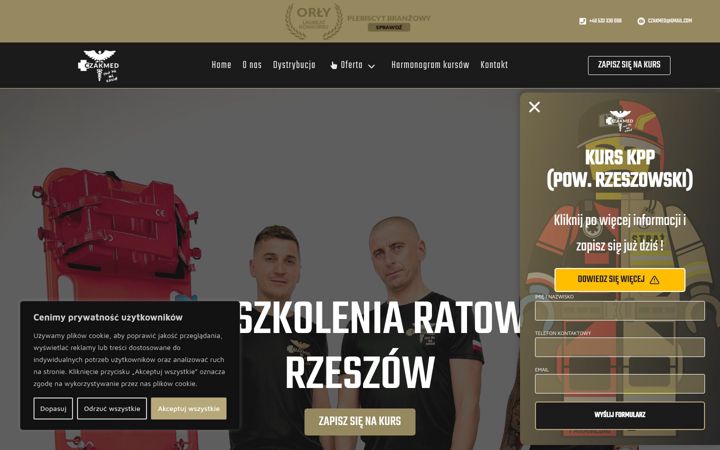 Screenshot of czakmed.pl