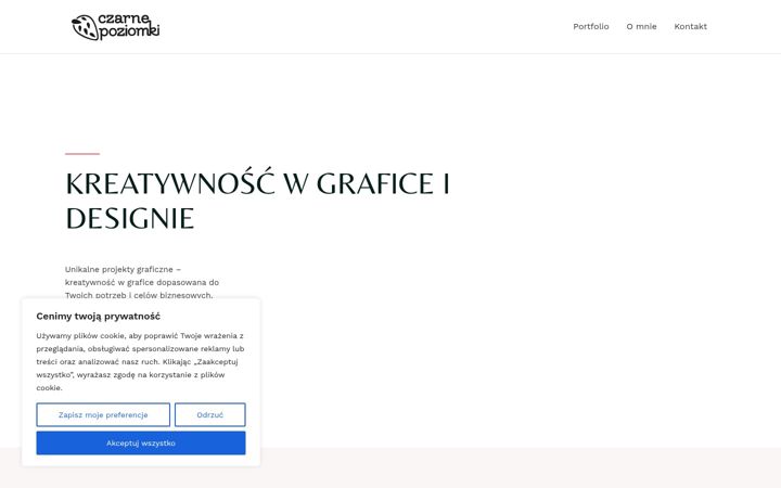 Screenshot of czarnepoziomki.pl