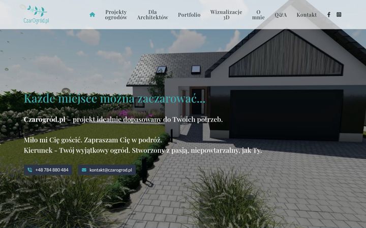 Screenshot of czarogrod.pl