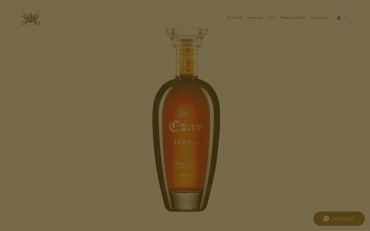 Screenshot of czarwine.pt