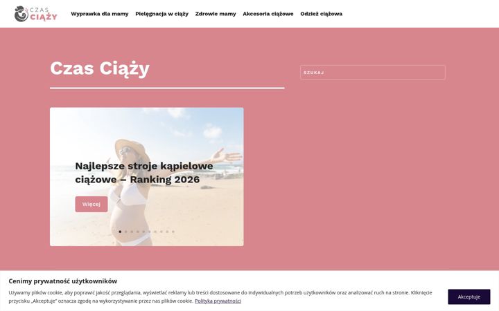 Screenshot of czasciazy.pl
