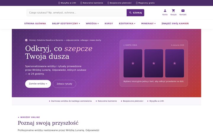 Screenshot of czasduszy.pl