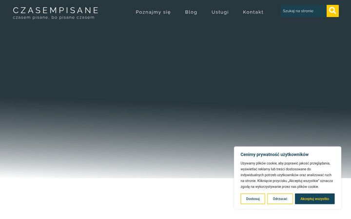Screenshot of czasempisane.eu