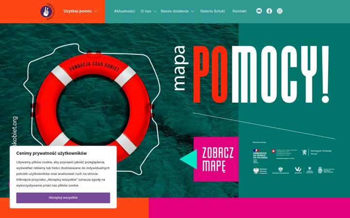 Screenshot of czaskobiet.org