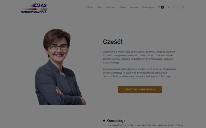 Screenshot di czasnadofinansowanie.pl