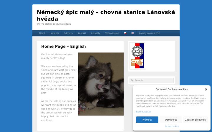 Screenshot van czdog.cz