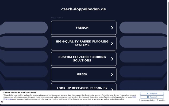 Screenshot of czech-doppelboden.de