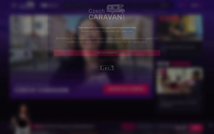 Screenshot of czechcaravan.com