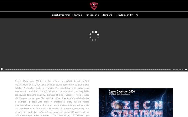 Screenshot van czechcybertron.cz