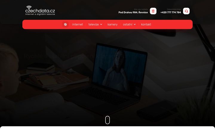 Screenshot van czechdata.cz