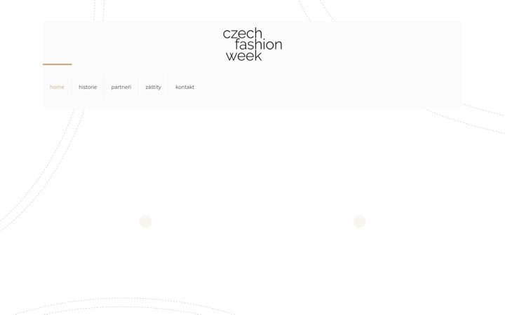 Screenshot of czechfashionweek.eu