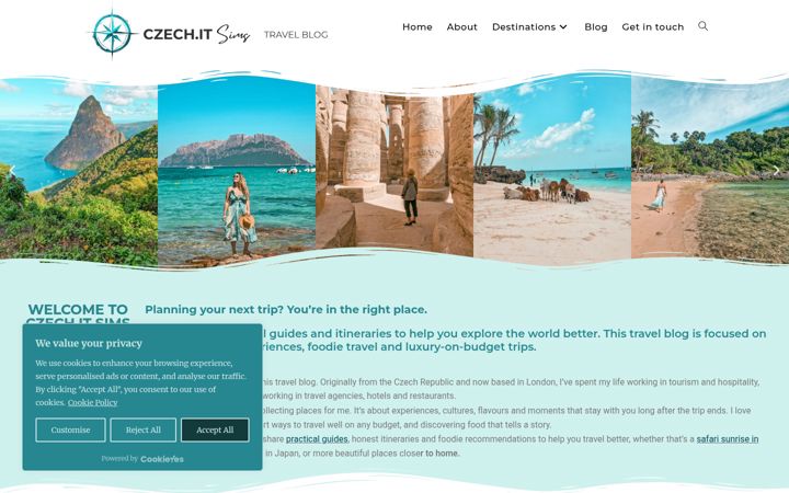 Screenshot of czechitsims.com