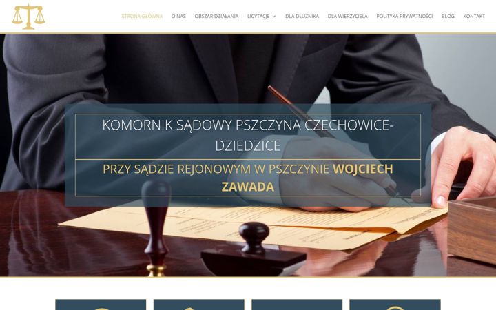 Screenshot of czechowicekomornik.pl