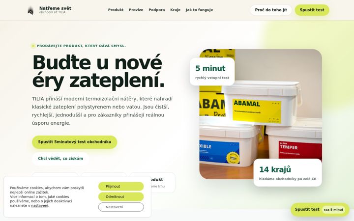 Screenshot stránky czechsmartway.cz