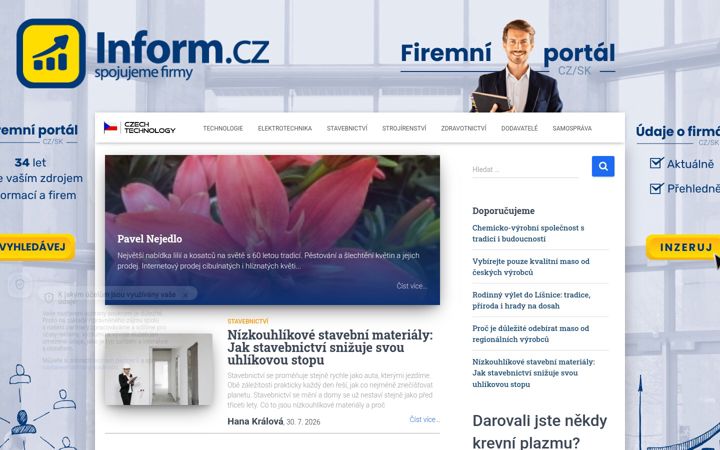 Екранна снимка на czechtechnology.cz