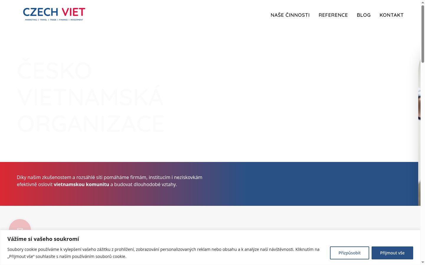 Screenshot des Einwilligungsbanners vor jeglicher Interaktion