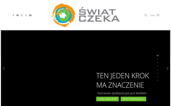 Screenshot of czekaswiat.pl