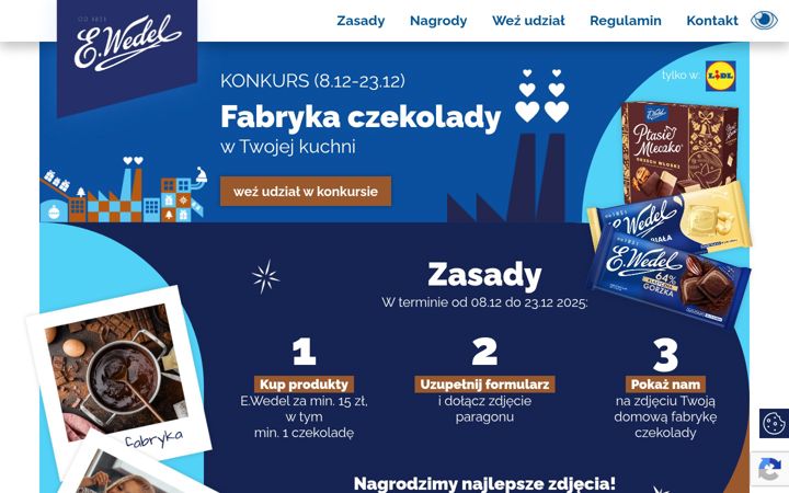 Screenshot of czekodeserwedla.pl