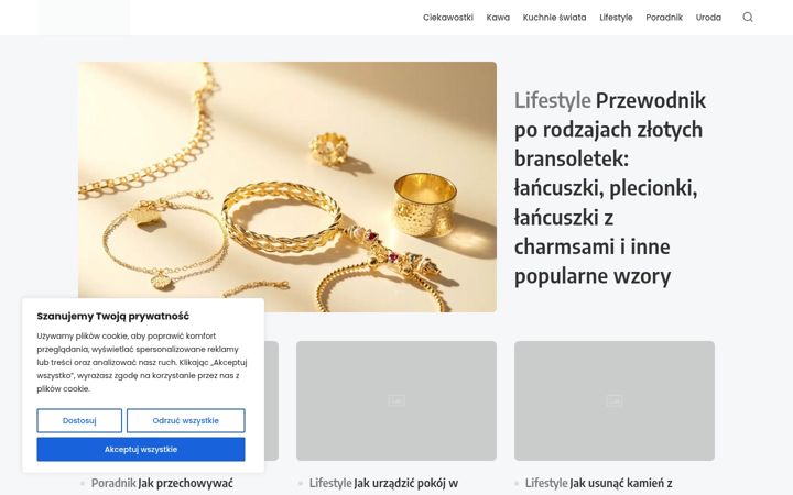 Screenshot of czekodzem.pl