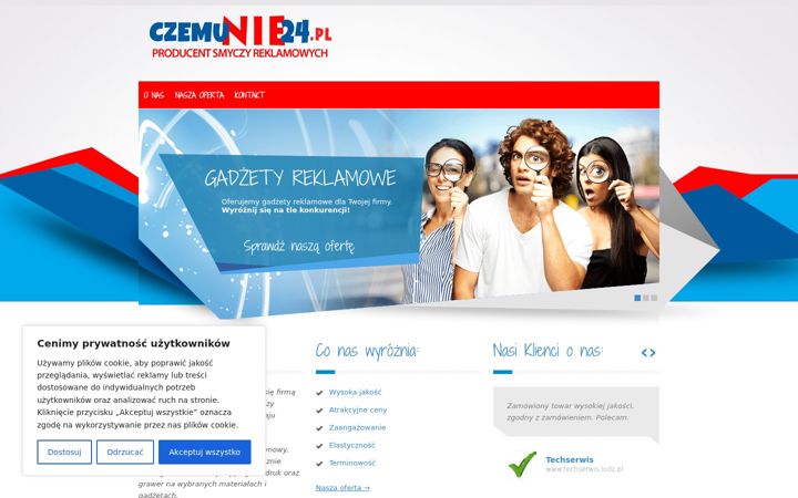 Ekrānuzņēmums no czemunie24.pl