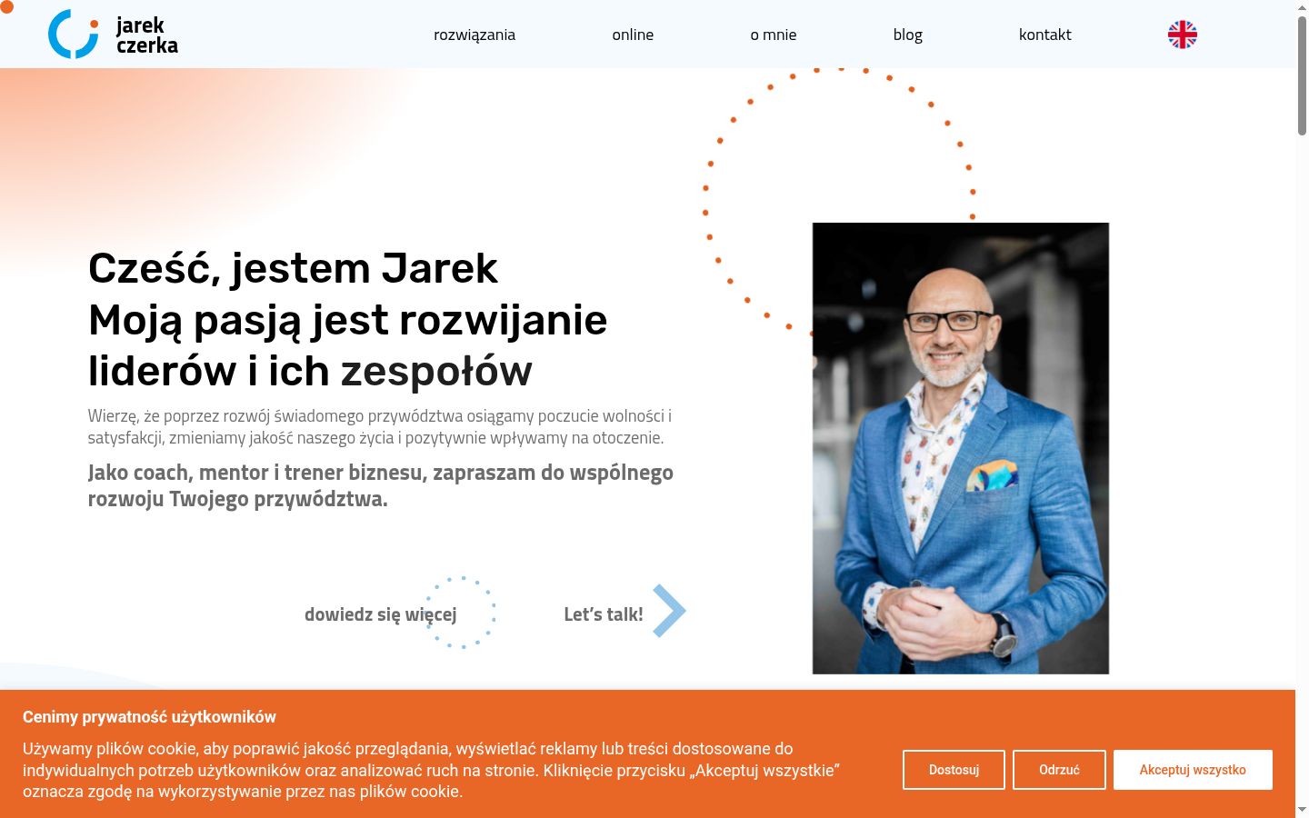 Ekrānuzņēmums ar piekrišanas baneri, kas tika rādīts pirms jebkādas mijiedarbības