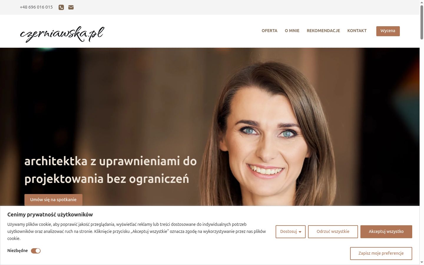 Screenshot des Einwilligungsbanners vor jeglicher Interaktion