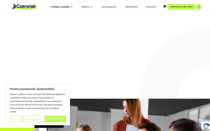 Screenshot di czerwiakstudio.pl