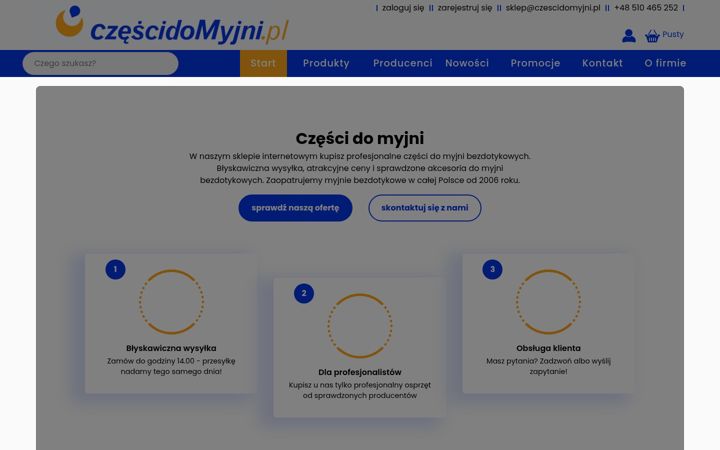 Screenshot di czescidomyjni.pl