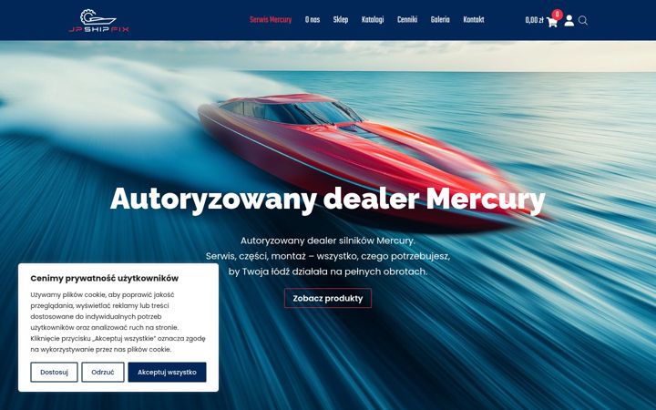 Screenshot di czescimercury.pl